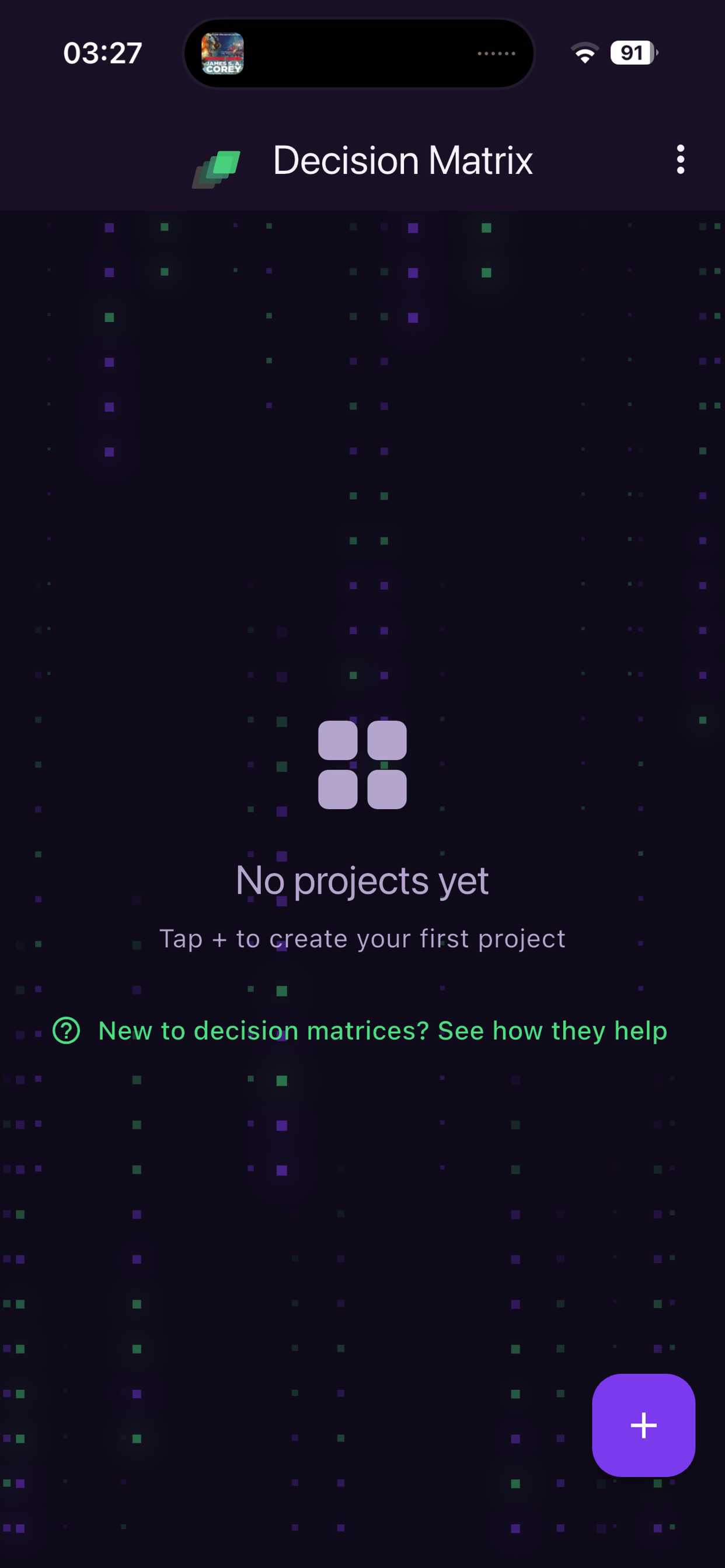 Decision Matrix screenshot 2
