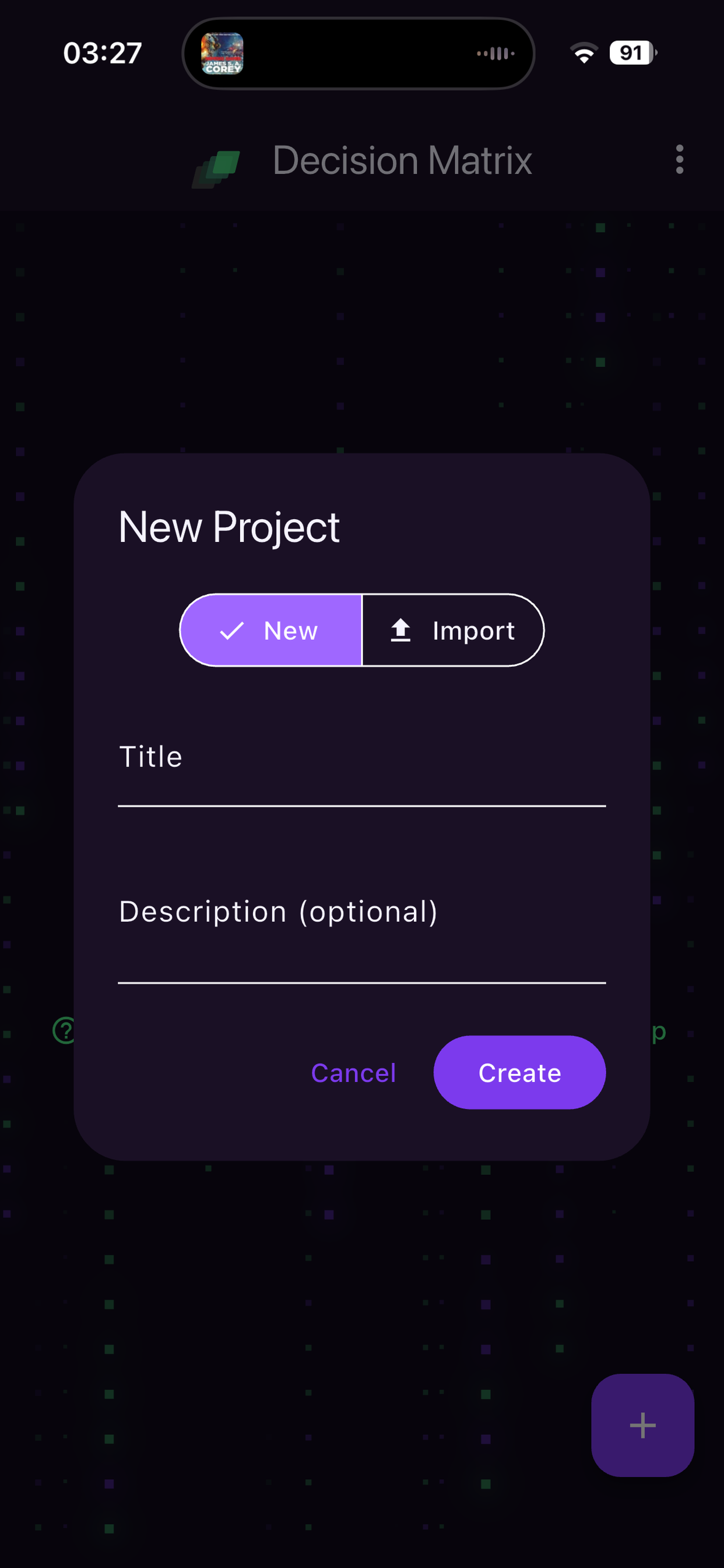 Decision Matrix screenshot 3