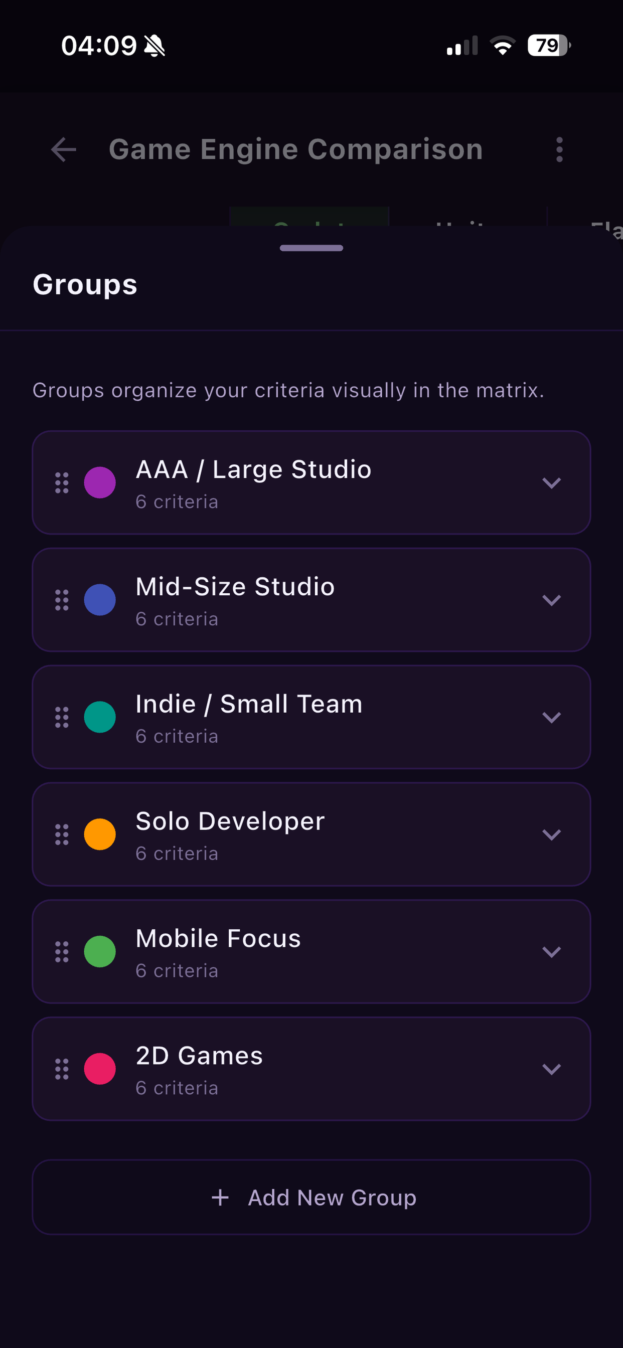 Decision Matrix screenshot 9